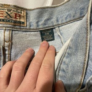 Vintage High-Rise Light Wash Jeans